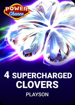 4 Supercharged Clovers: Hold and Win Power Chance™